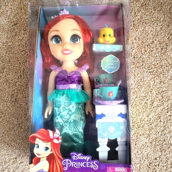 Disney Toys Nwt Ariel Flounder Treat Time Poshmark